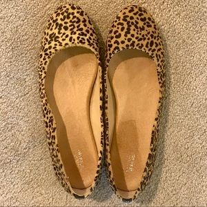 Vixen Genuine Calf Hair Flat Leopard